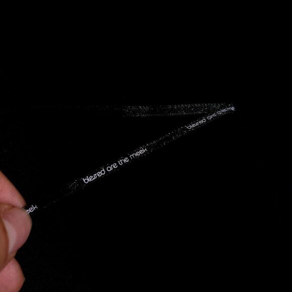 BLESSED ARE THE MEEK Long Island Pleated Diamond Back Jumpsuit in Black Medium - Picture 12 of 12